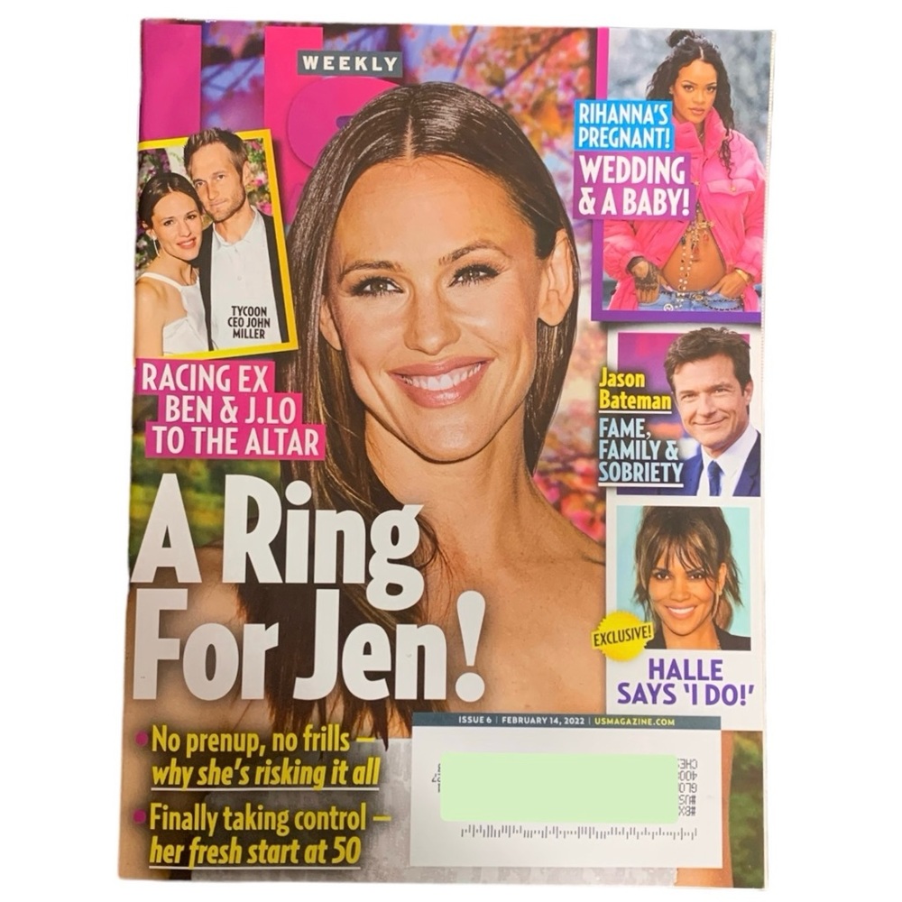 Us Weekly Magazine February 14 2022 Jennifer Garner Halle Berry Jason Bateman